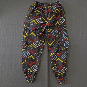 African Yoga Pants Geometric Design - Size O/S